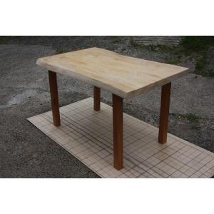 ケヤキ、テーブル脚（1組）、無垢材、一枚板、天然木、