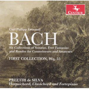 C.P.E. Bach/Preethi De Silva - Six Collections of Sonatas/Free Fantasias CD アルバム 輸入盤の商品画像