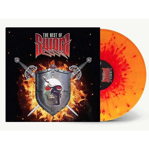 Sword - The Best Of - Red ＆ Orange Splatter LP レコー...