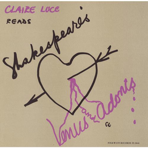 Claire Luce - Venus ＆ Adonis: By William Shakespea...