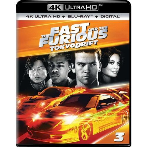 The Fast and The Furious: Tokyo Drift 4K UHD ブルーレイ...