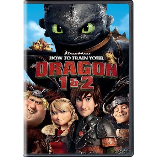 How To Train Your Dragon 1 And 2 DVD 輸入盤