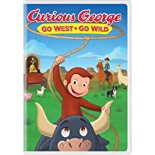 Curious George: Go West, Go Wild DVD 輸入盤