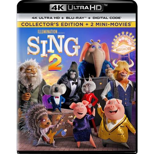 Sing 2 4K UHD ブルーレイ 輸入盤