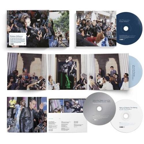 ロビーウィリアムス Robbie Williams - Life Thru A Lens CD アル...