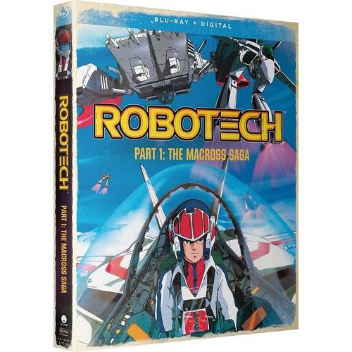 ロボテック Part 1 超時空要塞マクロス 北米版 BD (英語のみ) ブルーレイ 輸入盤