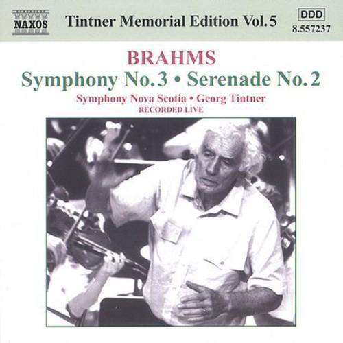 Brahms / Tintner / Symphony Nova Scotia - Tintner ...