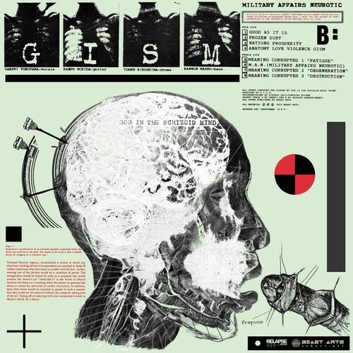 G.I.S.M. - MILITARY AFFAIRS NEUROTIC LP レコード 輸入盤