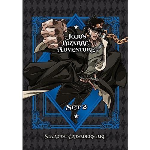 ジョジョの奇妙な冒険 2nd Season スターダストクルセイダース 前半 北米版 DVD 輸入盤