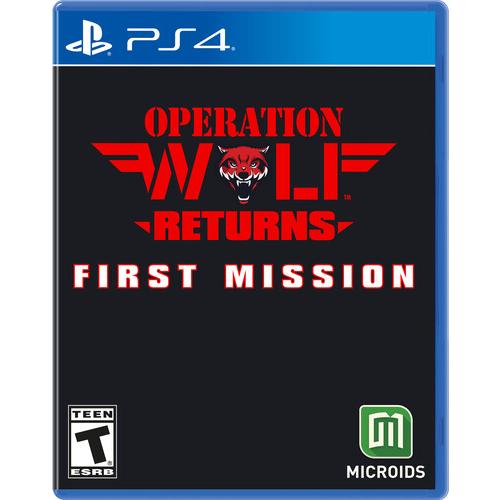 Operation Wolf Returns: First Mission PS4 北米版 輸入版 ...