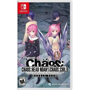 CHAOS;HEAD NOAH / CHAOS;CHILD DOUBLE PACK-STEELBOOK LAUNCH EDITION ニンテンドースイッチ 北米版 輸入版 ソフト｜wdplace2