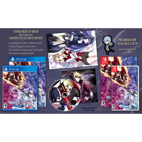 Under Night In-Birth Exe: Late(Cl-R) PS4 Collector...