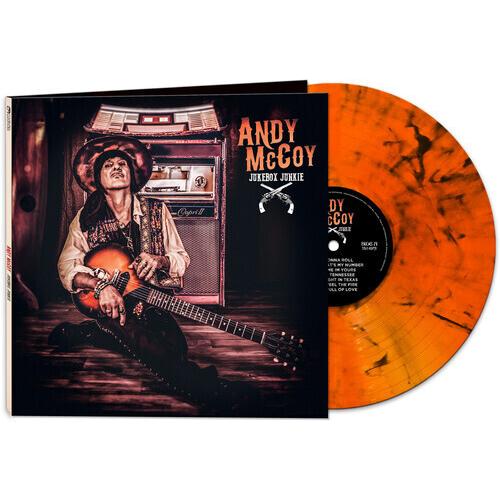 アンディマッコイ Andy McCoy - Jukebox Junkie - Orange Marb...