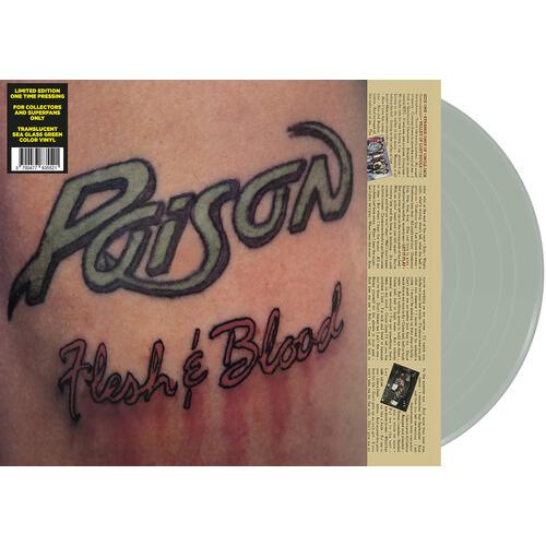 ポイズン Poison - Flesh ＆ Blood LP レコード 輸入盤