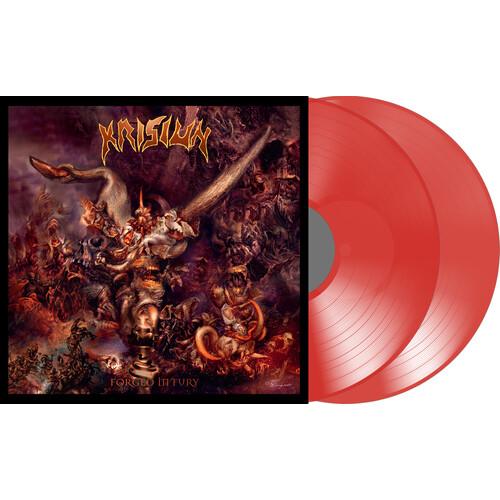 Krisiun - Forged In Fury - Red LP レコード 輸入盤