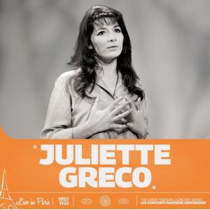 Juliette Greco ジュリエットグレコ / Live In Paris