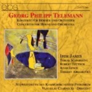 Telemann/JamesIfor/Swdk Pforzheim Czarnecki - Cti For Horns ＆ Orchestra CD アルバム 輸入盤の商品画像