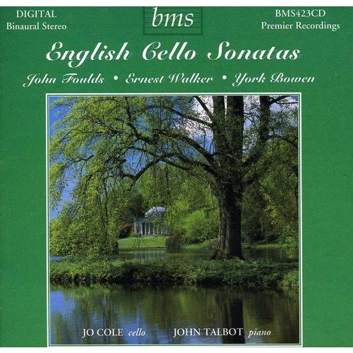 Jo Cole - English Cello Sonatas CD アルバム 輸入盤