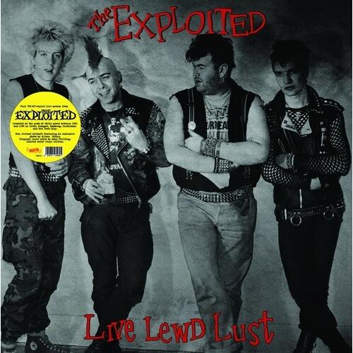 Exploited - Live Lewd Lust LP レコード 輸入盤