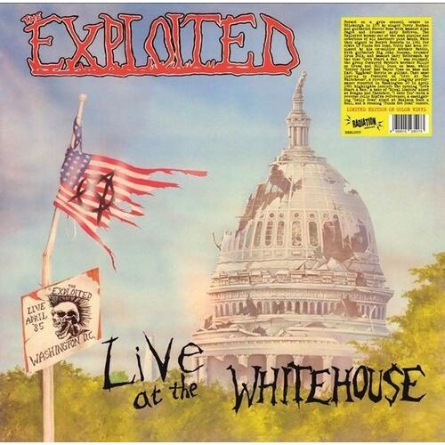 Exploited - Live At The Whitehouse - Splatter Colo...