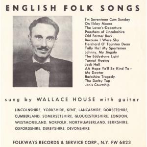 Wallace House - English Folk Songs CD アルバム 輸入盤