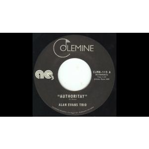 Alan Evans Trio - Authority/Drop Hop レコード