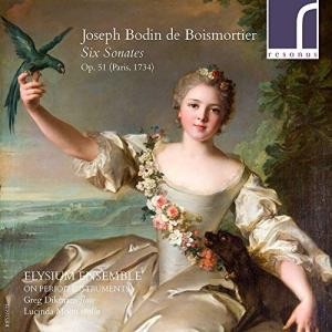 Boismortier / Elysium Ensemble - Joseph Bodin de Boismortier: Six Sonates Op 51 CD アルバム 輸入盤