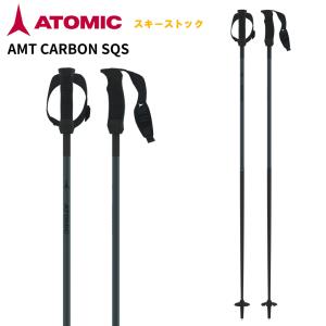 2023 ATOMIC アトミック ストック AMT CARBON SQS スキーポール ストック AJ5005696 Black / Anthracite｜we-love-snow