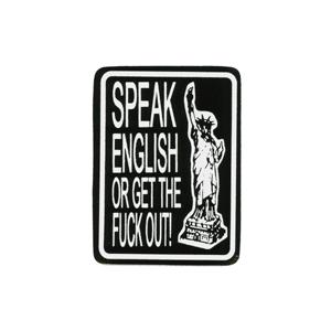 ステッカー No 039 SPEAK ENGLISH｜we-love-sticker