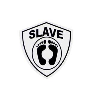 ステッカー No 041 SLAVE FOOT｜we-love-sticker