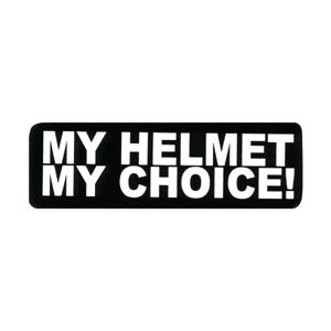 ステッカー No 054 MY HELMET MY CHOICE !｜we-love-sticker