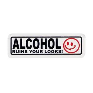 ステッカー No 122 ALCOHOL｜we-love-sticker