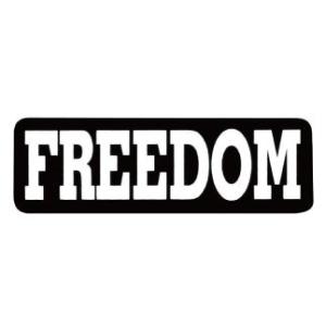 ステッカー No 1243 FREEDOM