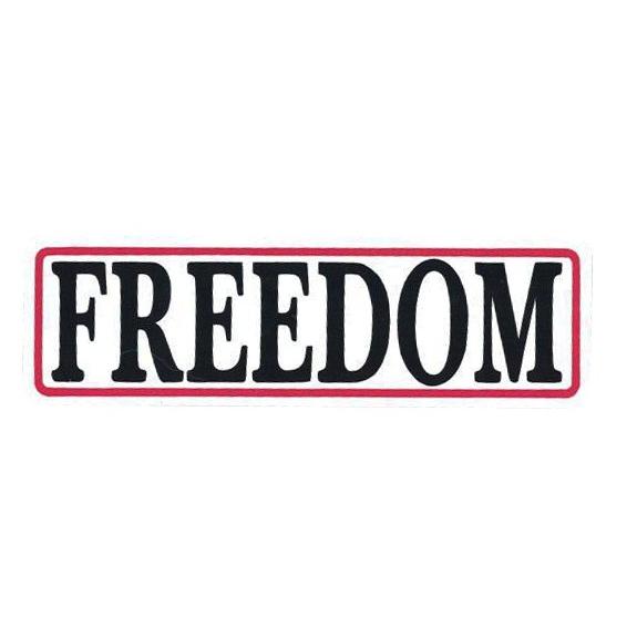 ステッカー No 162 FREEDOM