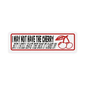 ステッカー No 163 I MAY CHERRY｜we-love-sticker