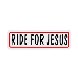 ステッカー No 326 RIDE JESUS