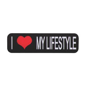 ステッカー No 933 I LOVE MY LIFESTYLE