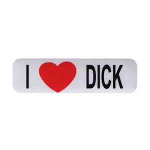 ステッカー No 935 I LOVE DICK