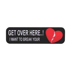 ステッカー No 936 GET OVER HERE!