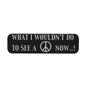 ステッカー No 939 WHAT I WOULDN'T