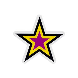 ステッカー No 948 PURPLE STAR