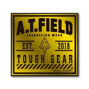A.T.FIELD ステッカー 弐号機 TOUGH GEAR ATF012G 鏡面 ゴールド