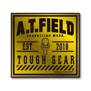A.T.FIELD ステッカー 弐号機 TOUGH GEAR ATF012G 鏡面 ゴールド