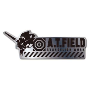 A.T.FIELD ステッカー 初号機 ATロゴ ATF018G 鏡面 ゴールド