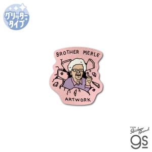 BROTHER MERLE グリッターミニステッカー BETTY SMASH ブラザーマール スケボー sk8 ファッション ストリート お洒落 gs 公式グッズ BRM029