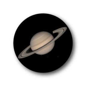 惑星缶バッジ 32mm 土星 サターン Saturn CBWS08 缶バッジ 宇宙 惑星 プラネット｜we-love-sticker