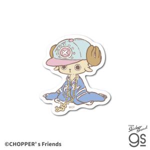 CHOPPER's ダイカットクロスステッカー オーバーサイズ トニートニー・チョッパー アニメ スマホ 手帳 可愛い キャラクター gs 公式グッズ CHP006