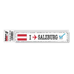 フットプリントステッカー FP002-02 ザルツブルグ SALZBURG スーツケース ステッカー トラベル グッズ｜we-love-sticker