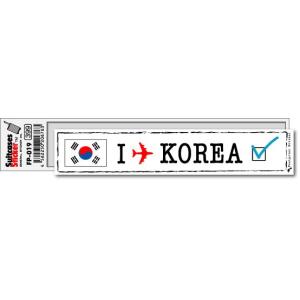 フットプリントステッカー FP019 韓国 KOREA スーツケース ステッカー トラベル グッズ｜we-love-sticker