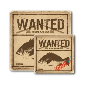 釣りステッカー クロダイ 黒鯛 Cタイプ 2枚セット FS028 フィッシング ステッカー 釣り グッズ｜we-love-sticker